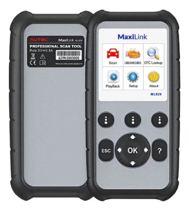 Lector Y Programador Automotriz Autel Maxilink Ml629 Obd2