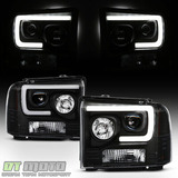 Black 2005 2006 2007 Ford F250 F350 F450 Superduty Led T Yyk