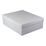 Caixa De Presente | Branco - 20x27x7 Cm - 03 Unidades