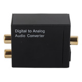 Convertidor De Sonido Digital A Analógico, Coaxial Digital Y