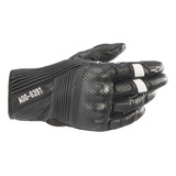 Asdsl Kei Leather  Guantes De Moto De Calle Hombre  Neg...