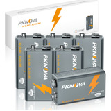 Fseofu Pknova - Baterias Alcalinas De 9 V, Bateria Alcalina