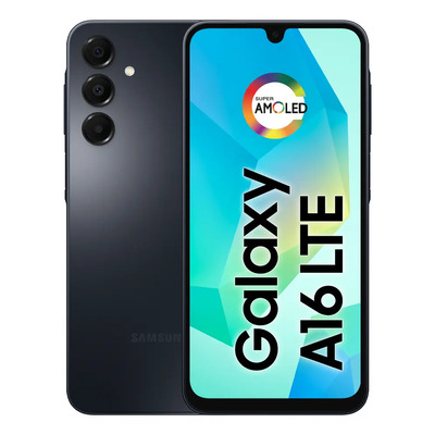 Teléfono celular Samsung Galaxy A16 128 GB 4 GB de RAM Cámara de 50 MP Pantalla 6.7 NFC Negro | Meses sin interés