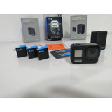 Gopro Hero8 4k  Con 3 Pilas Y Cargador Externo Super Oferta