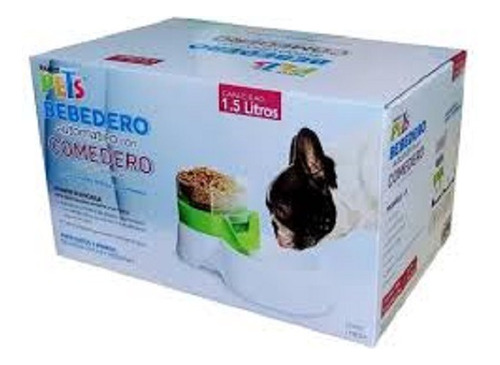 Bebedero Automático C/ Comedero Para Perro Y Gato Fancy Pets