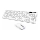 Kit Teclado E Mouse Sem Fio Para Computador Wireless 2.4g