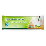 Eclean Traperos Humedos 12 Unidades - Aroma Limón