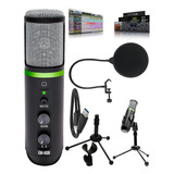 Microfono De Condensador Usb Mackie Em-usb Element Series...