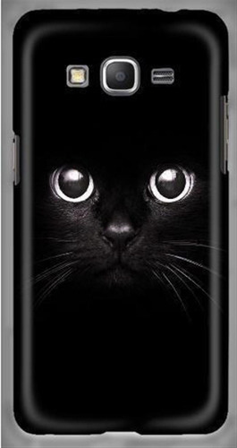 Funda Celular Gato Negro Ojos Gatito Mascota  Celular Case