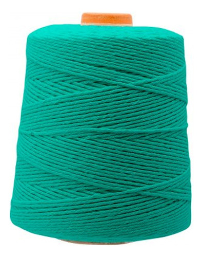 Barbante N°8 Colorido Crochê Artesanato 700g Jade