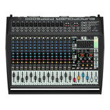Consola Amplificada Behringer Pmp6000 20 Canales Fx  