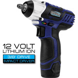 Pistola De Impacto Inalambrica 12v Y 2ah Power Torque