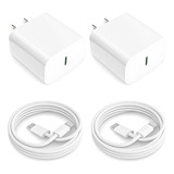 Mfi Cargador Para iPhone 14 13 12 11 Paquete 20 W Pd Tipo C