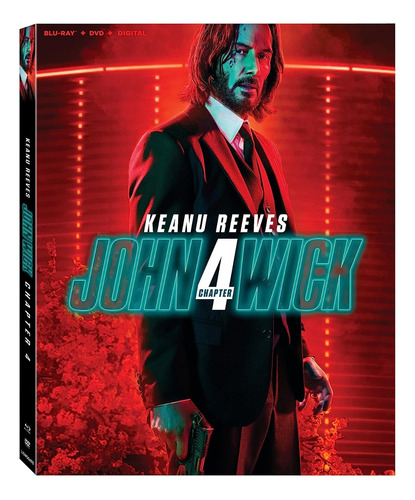 Blu-ray + Dvd John Wick Chapter 4