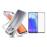 Carcasa Transparente Xiaomi Mi 10t/10t Pro+lámina De Vidrio