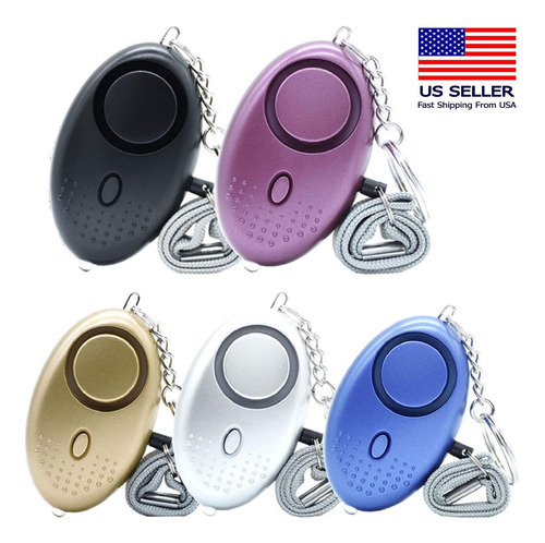 Personal Alarm-130db Vigilant Bell For Self Defense In E Aaj