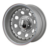 Llanta Chapa Italbo Modular Gris 15x10 Ranger Hilux 5x114 