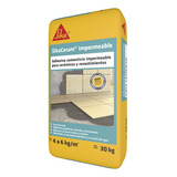 Sika Sikaceram Impermeable Adhesivo Cementicio Bolsa 30 Kgs