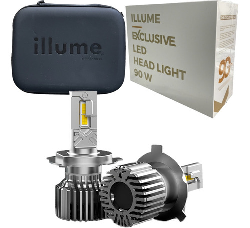 Focos Led Illume Exclusive 9006 Can Bus 28000 Lumenes 90w