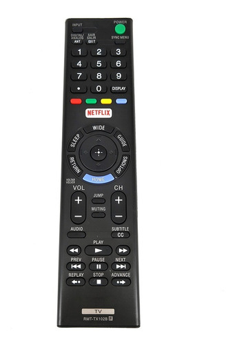 Controle Compatível Sony Kdl-40w655d Kdl-48w650d Com Netflix