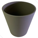 Vaso De Plástico Para Planta Artificial Médio 17 Cm Liso