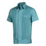 Camisa Guayabera Hombre Lino Presidencial Mod Cuncunul Mc