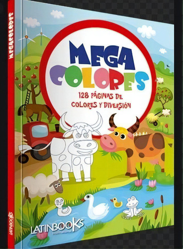 Mega Colores Granja, De Anónimo. Editorial Latinbooks En Español