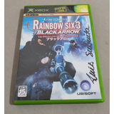 Jogo Rainbow Six 3 Black Arrow Xbox Classico Japones