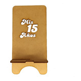 Porta Celular Fibrofácil Souvenirs Mis 15 Años Pack X10