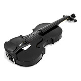 Romms Vn-304bk Violin 4/4 Negro Brillante Con Estuche