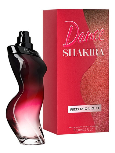 Perfume Importado Mujer Shakira Dance Red Midnight Edt 80ml