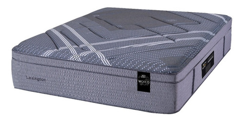 Colchon King Koil Lexington Gris 2x2 Visco Pillow 3d Resorte