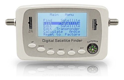 Satfinder Localizador De Satélite Digital, Sf-500