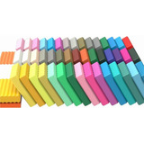 50 Colores Arcillapolimerica Modelar Diy Juguetes Accesorio