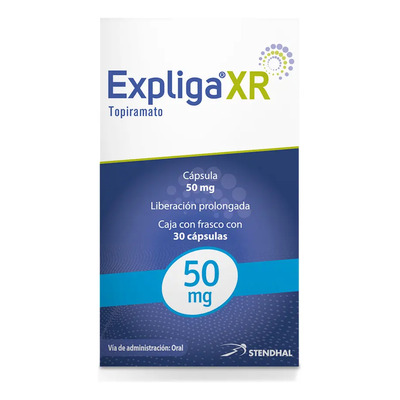 Expliga Xr Cápsula 50 Mg, 30 Cápsulas | Meses sin interés