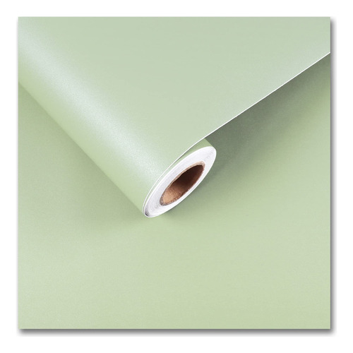 Cre8tive Papel Tapiz Autoadhesivo Verde Salvia, 12 X 80 Pul.