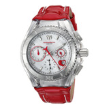 Reloj Mujer Technomarine Tm-115312 Cuarzo Pulso Rojo En