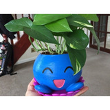 Maceta Del Personaje Oddish De Pekemon Pintada