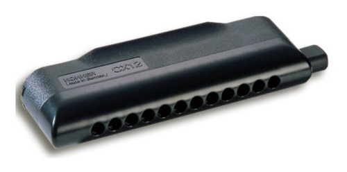 Gaita Harmonica Hohner Cx-12 Em C (dó) Black + Nf E Garantia