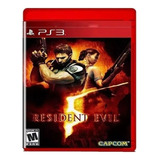 Jogo Resident Evil 5 Ps3 Mídia Física - Usado