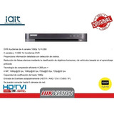 Kit 6 Camaras Fhd 1080p 1tb Microfono Audio Hikvision 