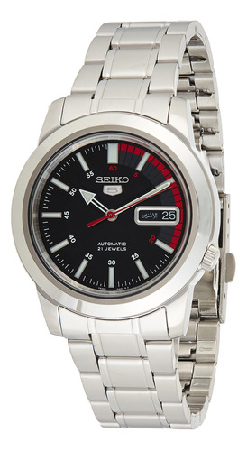 Reloj Automático De Acero Inoxidable Seiko Snkk31 Para Hombr