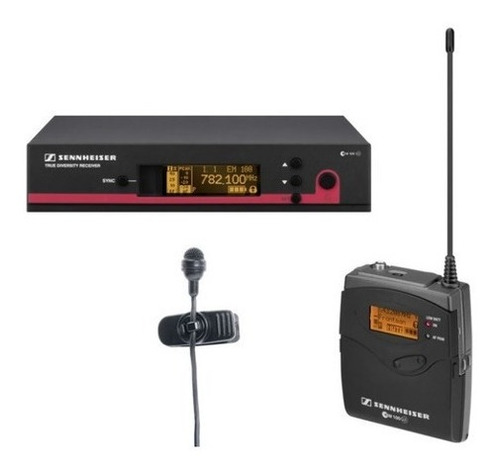 Microfone S/ Fio - Sennheiser Ew122 G3 A/e835 - Lapela