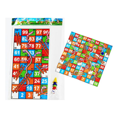 10 Serpientes Y Escaleras Juego De Mesa Juguete Piñata Bolo | Envío gratis