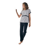 Pijama Maternal Manga Corta Pantalon Largo Sweetlady 2686-20