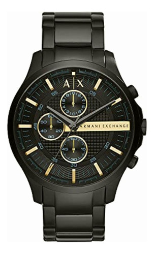 Reloj Armani Exchange 46mm, Pulsera De Acero Inoxidable