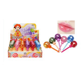 Pack 12 Brillo Labial Magico Lip Gloss Dulce Paleta Lollypop