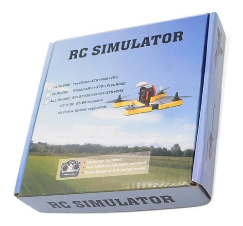 Simulador Aeromodelismo Para Rc Futaba Y Otros Rf7 Para Pc