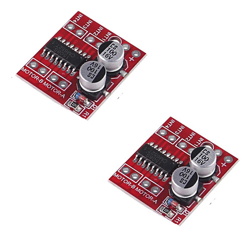 Modulo L298n Mini Controlador Motor Arduino X 2 Unidades