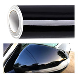 Vinil Adhesivo Automotriz Negro Glossy 60 Cm X 10 Mt 